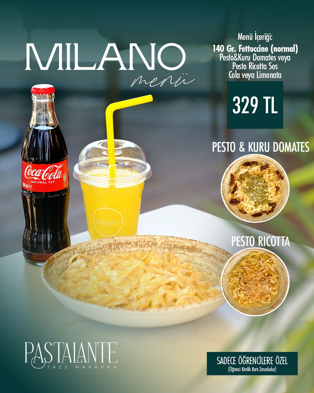 Milano Menu
